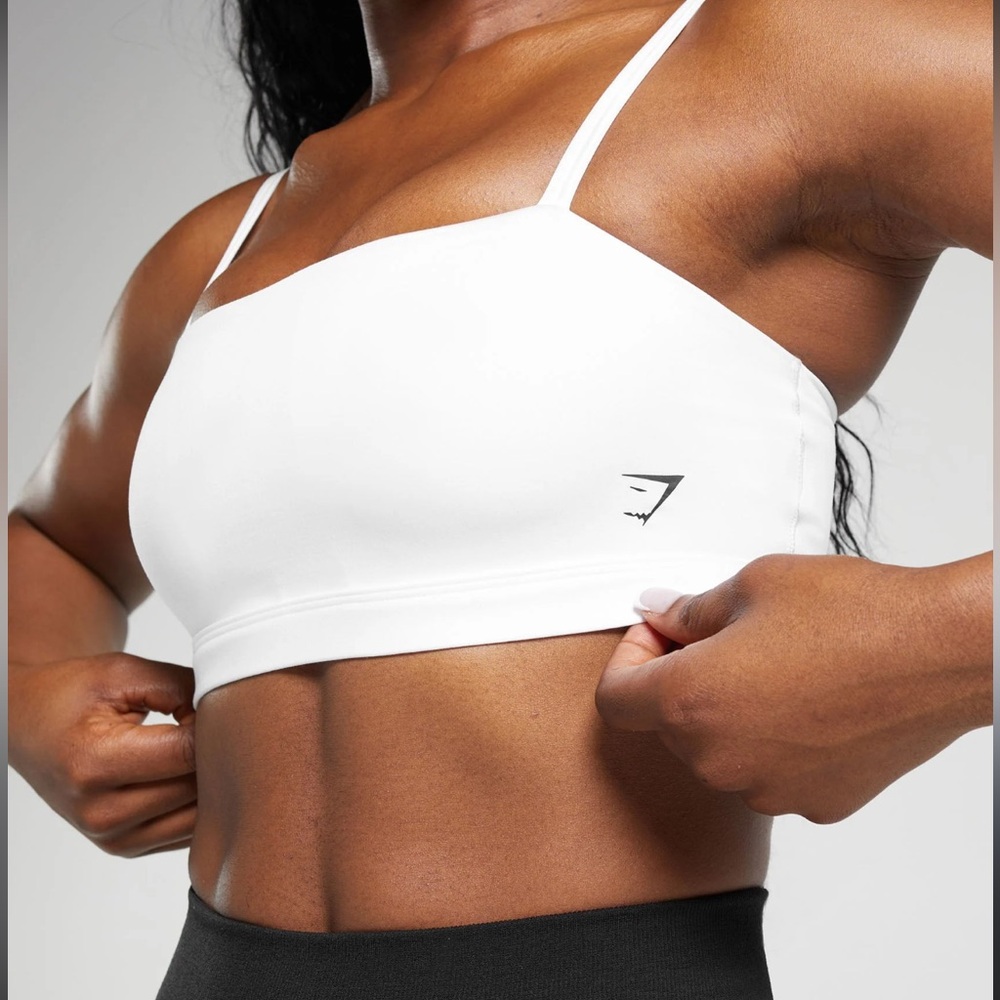 Gymshark bandeau sports bra 🤍
